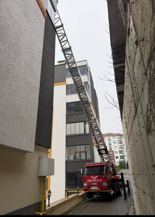 Ru&Mes61 Nakliyat — Dar aralıkta yüksek kat taşıma