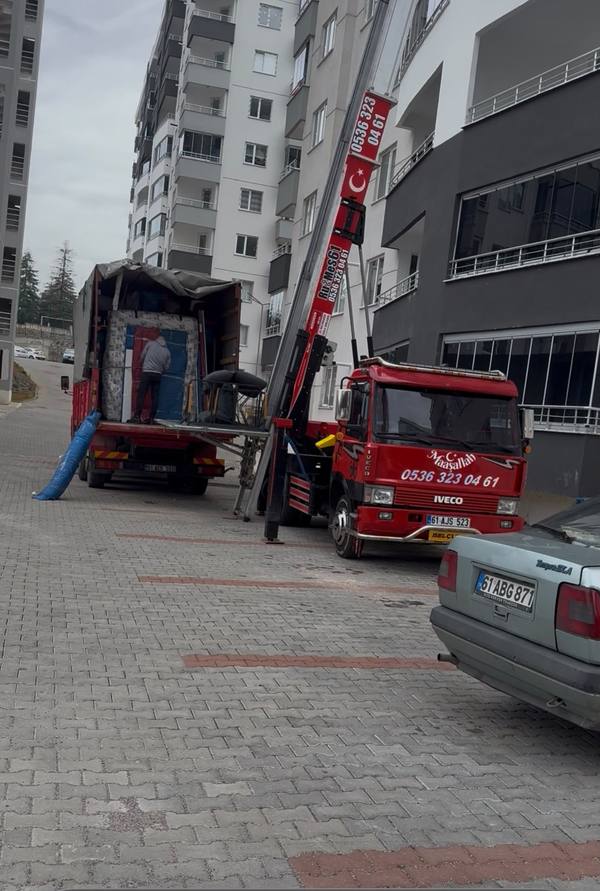 Ru&Mes61 Nakliyat — Mobilya yükleme — asansörlü transfer